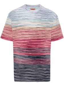 Missoni Slub-pattern cotton T-shirt - Blanc