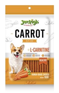 Jerhigh Jerhigh Jerhigh carrot stix met kip en l-carnitine