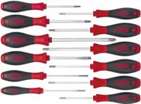 Wiha schroevendraaierset 302hk12 | 12-delig sleuf / ph / pzd / tx | meercomponentengrepen | ronde kling | 1 stuk - 41002