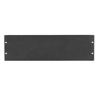 WP Rack WPN-ABP-3-B Blindpaneel Metaal 3U - Zwart
