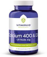 Calcium 400 & D3 uit rode alg