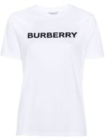 Burberry t-shirt en coton Margot à logo imprimé - Blanc