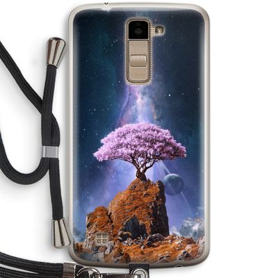Ambition: LG K10 (2016) Transparant Hoesje met koord