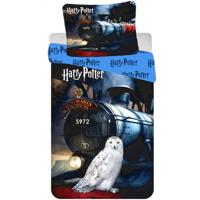 Harry Potter Dekbedovertrek Hogwarts Express - Eenpersoons - 140 x 200 cm - Katoen - thumbnail