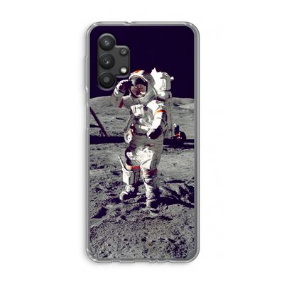 Spaceman: Samsung Galaxy A32 5G Transparant Hoesje