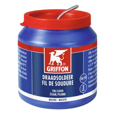 Griffon Soldeerdraad 50/50 3Mm 500G Pot - 1236247