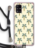 Paradise: Samsung Galaxy A51 5G Transparant Hoesje met koord