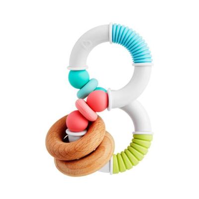 Munchkin bijtring - 1pk Silicone Twisty Figure - Bijtring - Siliconen bijtring - vanaf 3 maanden - BPA-vrij