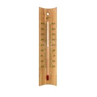 Thermometer Bamboe - 20 cm - Binnen / Buiten - Celsius Aanduiding