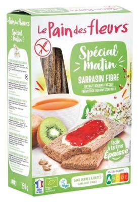 Pain Des Fleurs Special matin boekweit crackers bio