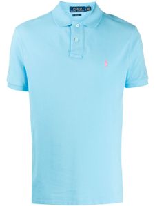 Polo Ralph Lauren polo à logo brodé - Bleu