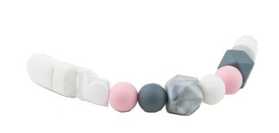 Lollipops & More fopspeenketting Dum Dums 22 cm siliconen