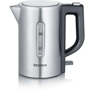 SEVERIN WK3647 reisketelset - 0,5 L - 1100 W - roestvrij staal en zwart