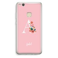 Pink Bouquet: Huawei Ascend P10 Lite Transparant Hoesje Pink Bouquet: Huawei Ascend P10 Lite Transparant Hoesje