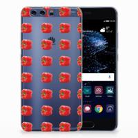 Huawei P10 Plus | Siliconen Case | Paprika Red