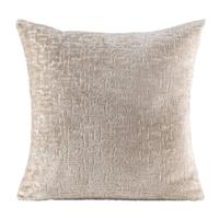 2e Halve Prijs Leen Bakker - Sierkussen Adam - Zand - 45x45 Cm - Polyester - Beige - 10x45x45 Cm