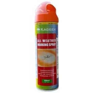 Markeerspray All Weather 500ml Oranje Kadeem
