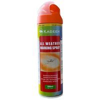 Markeerspray All Weather 500ml Oranje Kadeem