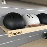 THOUSAND pos slatwall display (4 helmets)