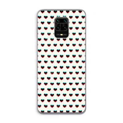 Hartjes: Xiaomi Redmi Note 9 Pro Transparant Hoesje