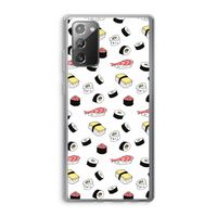 Sushi time: Samsung Galaxy Note 20 / Note 20 5G Transparant Hoesje