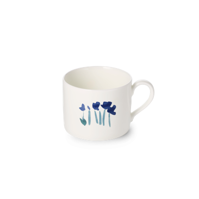 DIBBERN - Impression Blue Flower Conical - Koffie-/theekop 0,25l