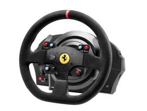 Thrustmaster T300 Ferrari Integral Racing Wheel Alcantara Edition Zwart Stuurwiel + pedalen Analoog/digitaal PC, PlayStation 4, Playstation 3