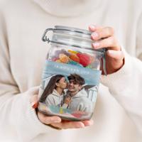 Snoeppot bedrukken - 1L - Zure Sticks