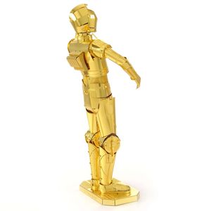 Metal Earth C-3PO gold Metalen bouwpakket