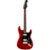 Fender American Professional II Stratocaster HH RW Crimson Transparent elektrische gitaar met deluxe hardshell koffer