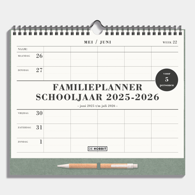 Spiraal Familieplanner 2025 - 2026