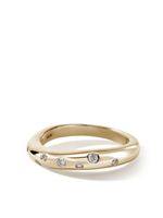 John Hardy bague Surf en or 18ct pavée de diamants