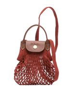 Longchamp sac Le Pliage Filet à détails en mesh - Orange