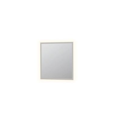 Spiegel INK SP7 80x3x80 cm Met Spiegelverwarming Aluminium Kader