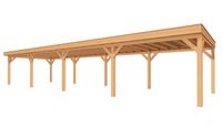 Buitenverblijf SUBLIME Plat dak - 1400x400 cm- Plat dak- - YARD Outdoor