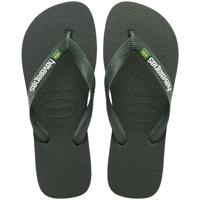 Havaianas Brasil logo green olive Groen maat 4142