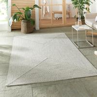 Jute Vloerkleed Braids - Grijs maat: 170x120cm - materiaal: Polypropyleen - Dekbed-Discounter.nl