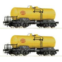 Roco 6600199 H0 2-delige set ketelwagens van de DR