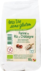 Rijst & kastanjemeel - glutenvrij - bio