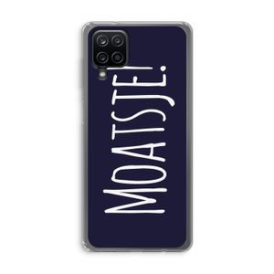 Moatsje!: Samsung Galaxy A12 Transparant Hoesje