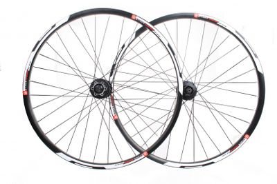 Velox wielset atb 26 inch schijfrem aluminium 32s zwart