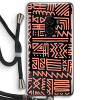 Marrakech Pink: Xiaomi Mi Mix 2 Transparant Hoesje met koord