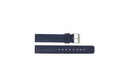 Horlogeband Rolf Cremer LB098.05 / Spirale II Leder Blauw 16mm