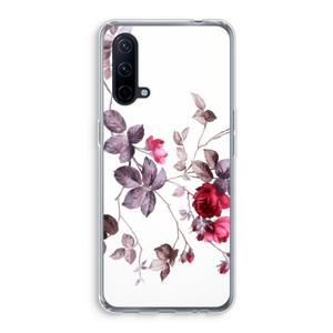 Mooie bloemen: OnePlus Nord CE 5G Transparant Hoesje