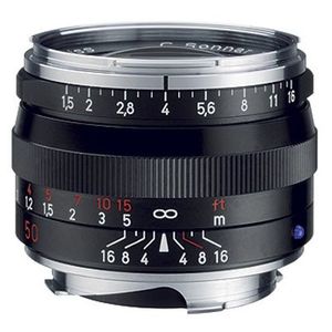 Zeiss 50mm F/1.5 C-Sonnar T* zwart ZM (Zeiss-Leica)