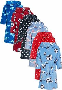 Kinderbadjassen met print-Vlinders-110/116