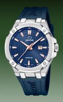 Horlogeband Jaguar J1010-2 Rubber Blauw - thumbnail