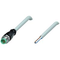 Pepperl+Fuchs 233254 Sensor/actuator connector, geassembleerd Aantal polen (sensoren): 4 2 m 1 stuk(s)