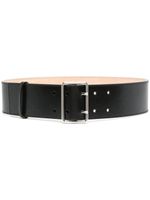 Alexander McQueen ceinture large - Noir