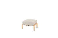 Lucas voetenbank teak incl. kussen 4SO - 4so